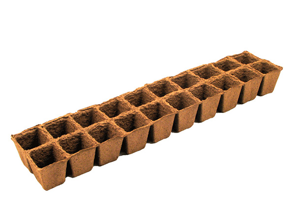 545.03 2.00 Square Strip Fertil - 1740 per case - Peat Pot